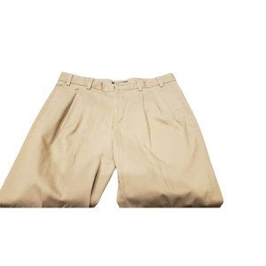 Eddie Bauer Mens pleated and cuffed casual pants 36 x 30 Classic fit